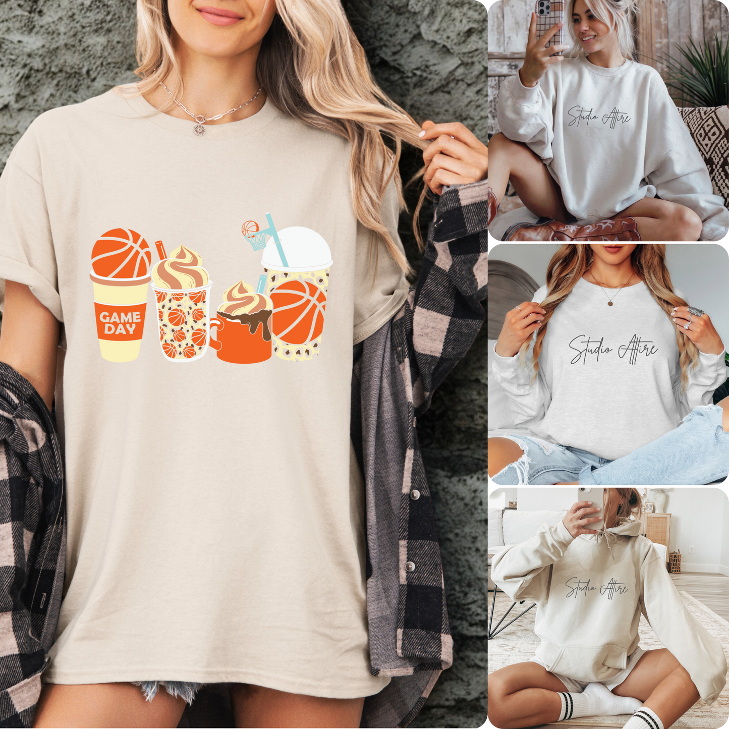 Basketball coffee, Graphic Apparel - 203