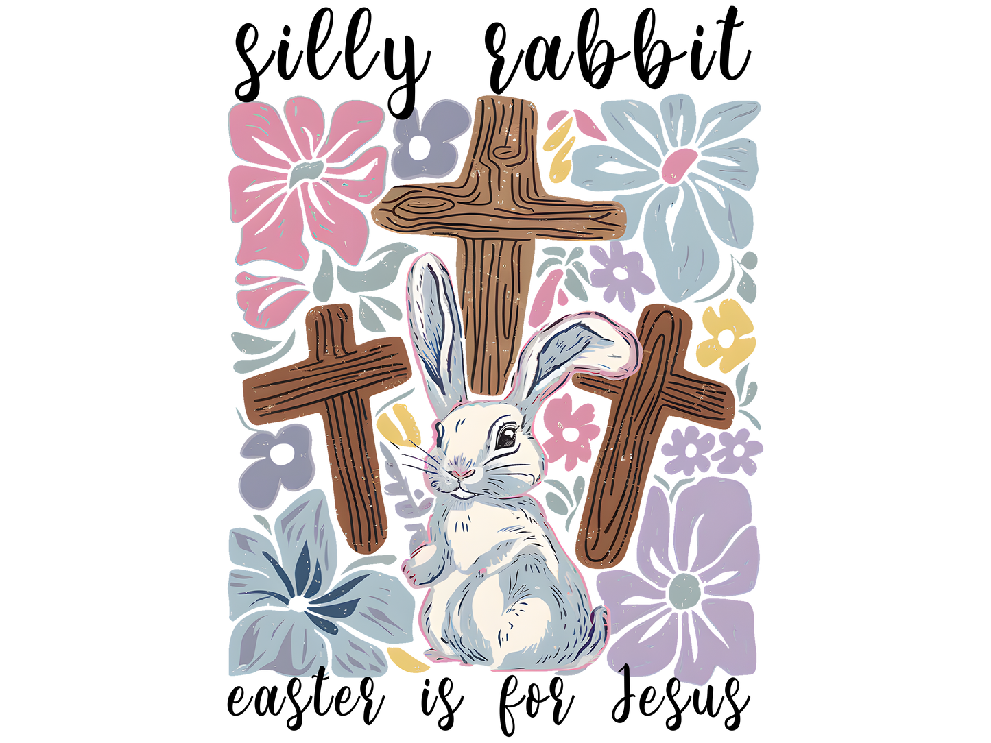 Easter, heat transfer, press and peel, no shirt, made to order