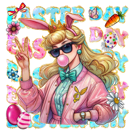 Easter, heat transfer, press and peel, no shirt, made to order