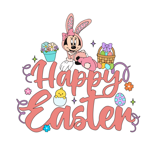 Easter, heat transfer, press and peel, no shirt, made to order