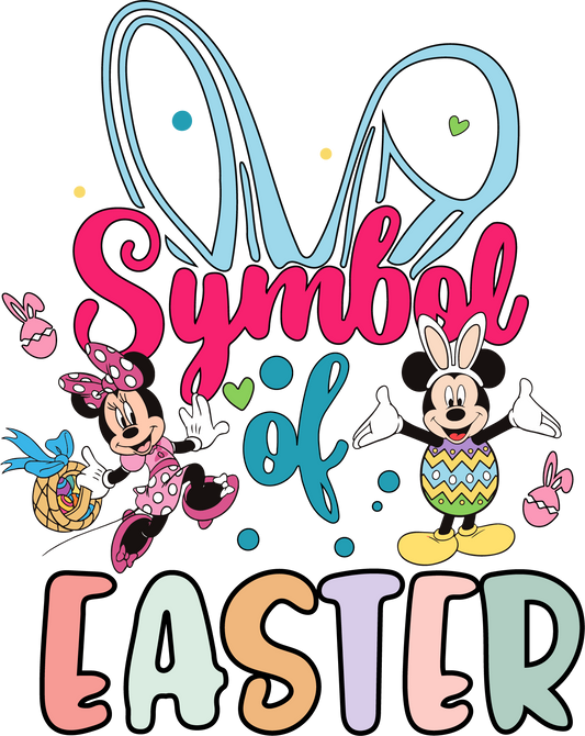Easter, Character, heat transfer, press and peel, no shirt, made to order
