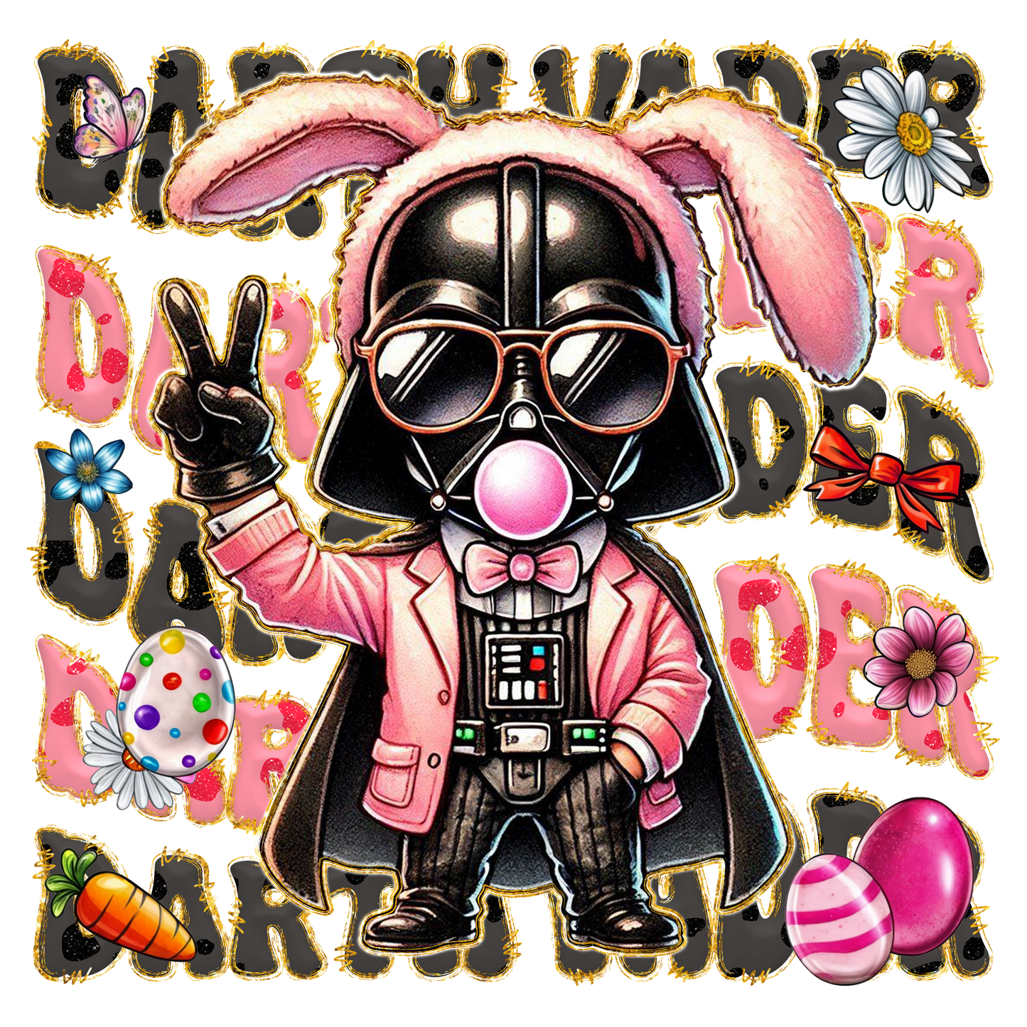 Easter, Character, heat transfer, press and peel, no shirt, made to order