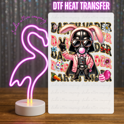 Character dark V, Easter, DTF Heat Transfer, Press and peel, Full color, Instant press, MTO