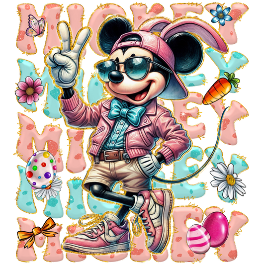 Easter, Character, heat transfer, press and peel, no shirt, made to order