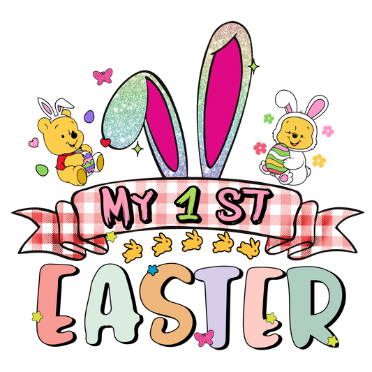 Easter, Character, heat transfer, press and peel, no shirt, made to order