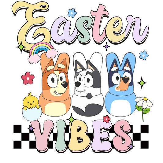 Easter, Character, heat transfer, press and peel, no shirt, made to order
