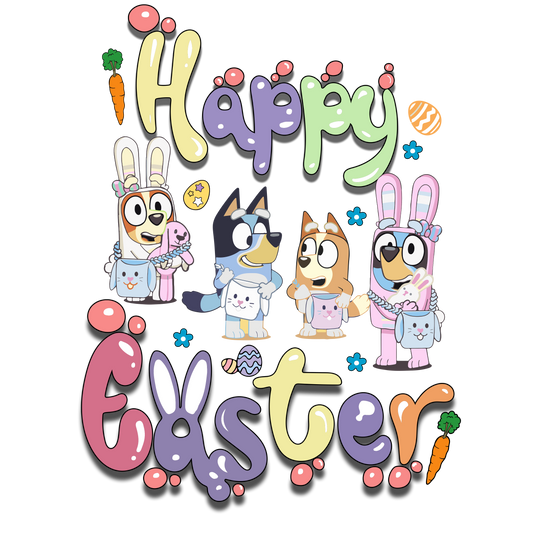 Easter, Character, heat transfer, press and peel, no shirt, made to order