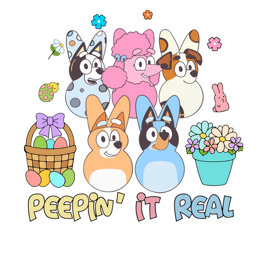 Easter, Character, heat transfer, press and peel, no shirt, made to order