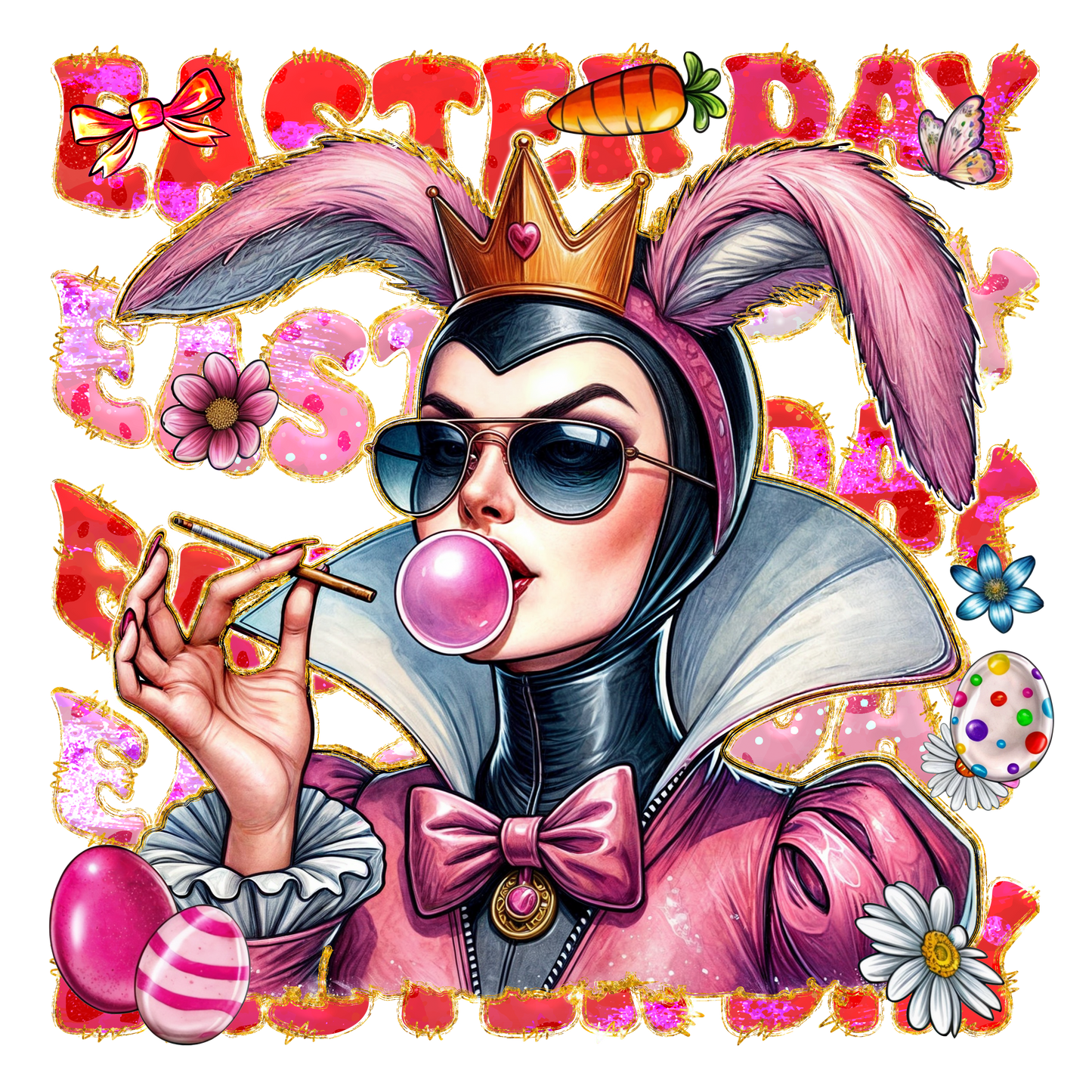 Easter, Character, heat transfer, press and peel, no shirt, made to order