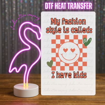 I have kids, Valentine, Heat transfer, Press and peel, Full color, Instant press, MTO