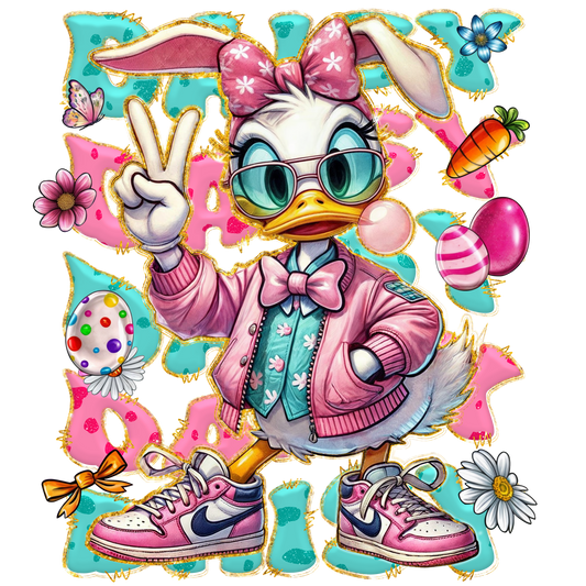 Easter, Character, heat transfer, press and peel, no shirt, made to order