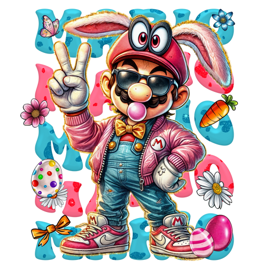 Easter, Character, heat transfer, press and peel, no shirt, made to order