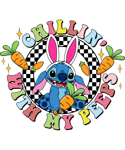 Easter, Character, heat transfer, press and peel, no shirt, made to order