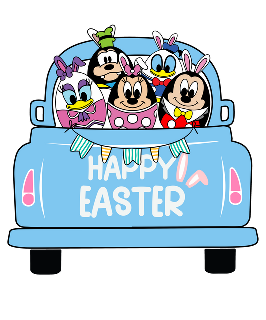Easter, Character, heat transfer, press and peel, no shirt, made to order