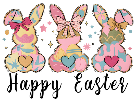Easter, heat transfer, press and peel, no shirt, made to order