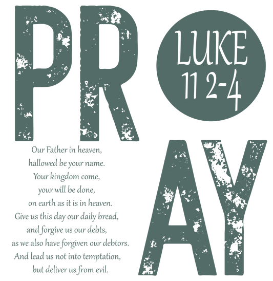 PRAY, heat transfer, press and peel, no shirt, made to order
