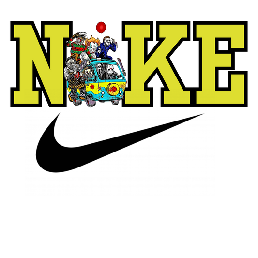 Check mark, horror, heat transfer, press and peel, no shirt, made to order