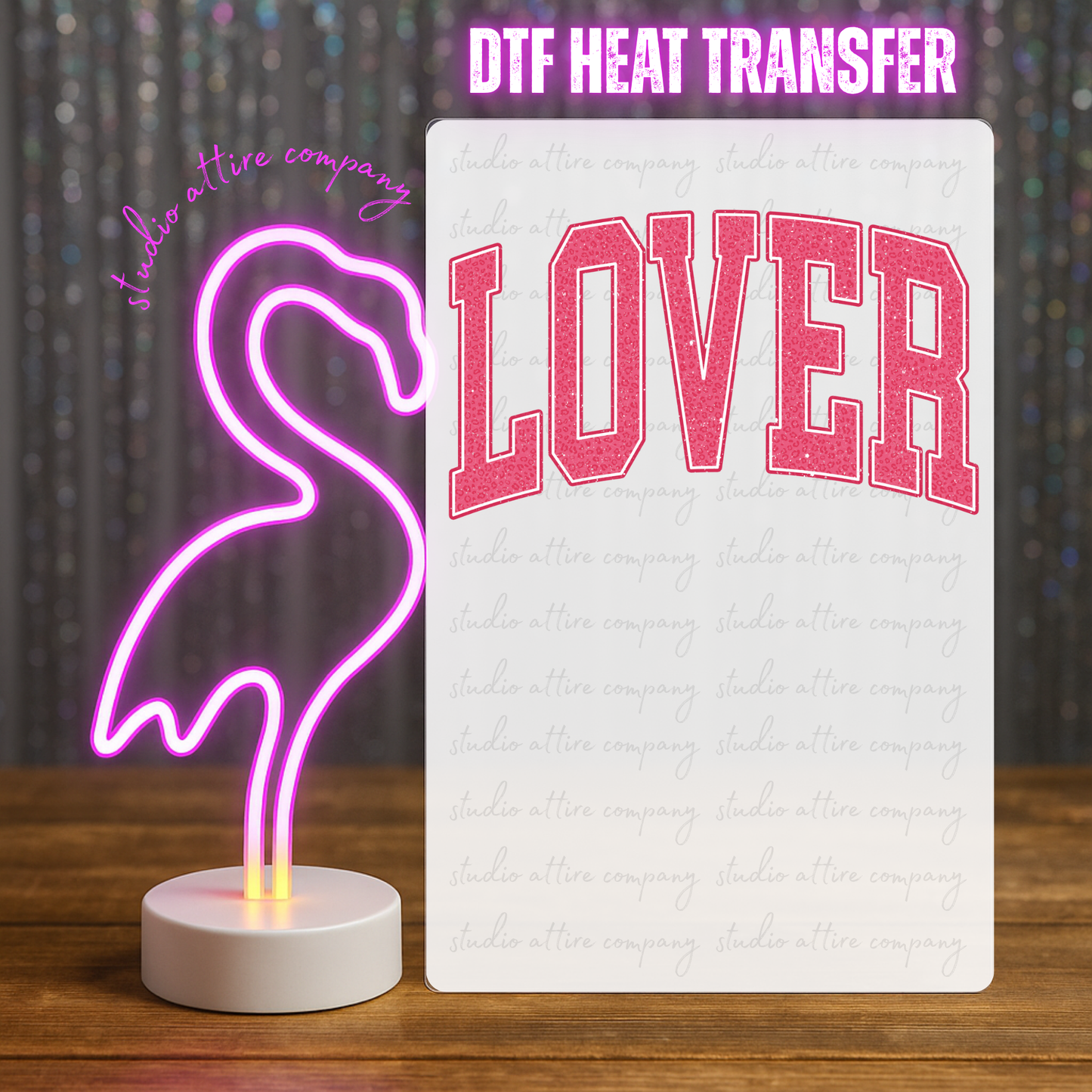 Lover, Valentine, Heat transfer, Press and peel, Full color, Instant press, MTO