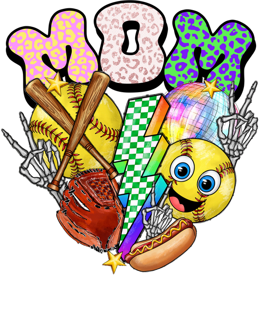 Sport Mom, heat transfer, press and peel, no shirt, made to order