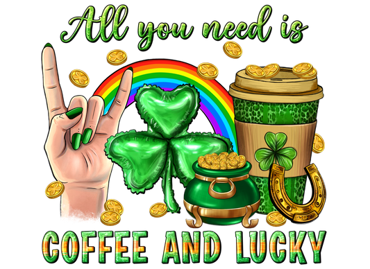 St. Patty, heat transfer, press and peel, no shirt, made to order
