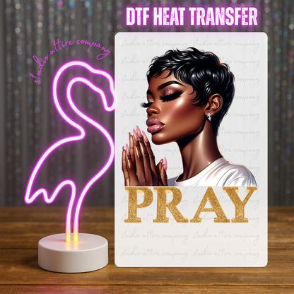 Gold pray, Heat transfer, Press and peel, Full color, Instant press, MTO, 2905