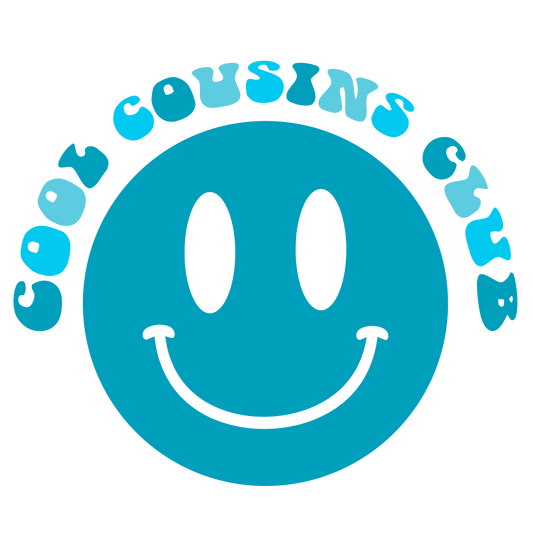 Cool Cousin club, press and peel, no shirt, made to order