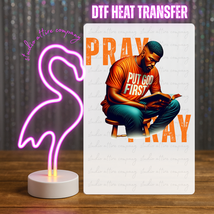 Orange pray, Heat transfer, Press and peel, Full color, Instant press, MTO, 2953