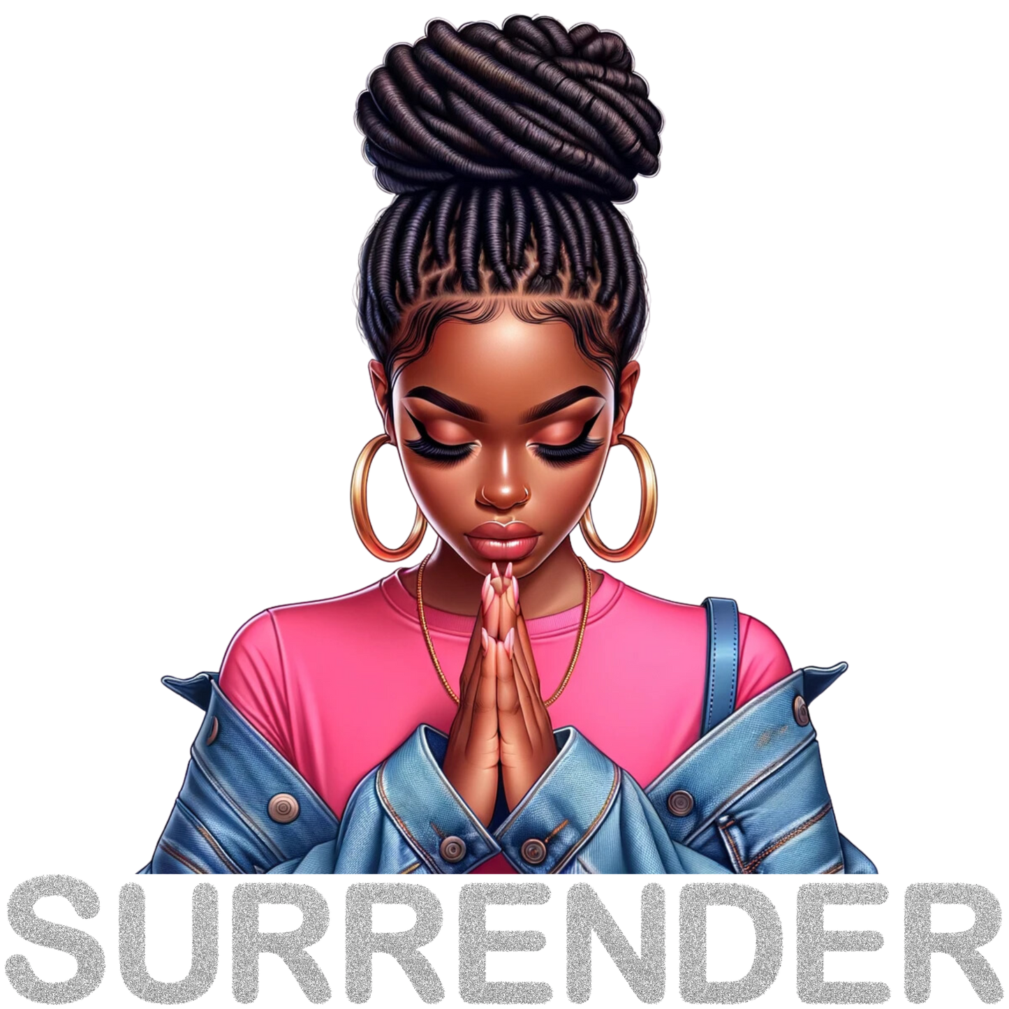 Surrender, Lady, press and peel, no shirt, made to order