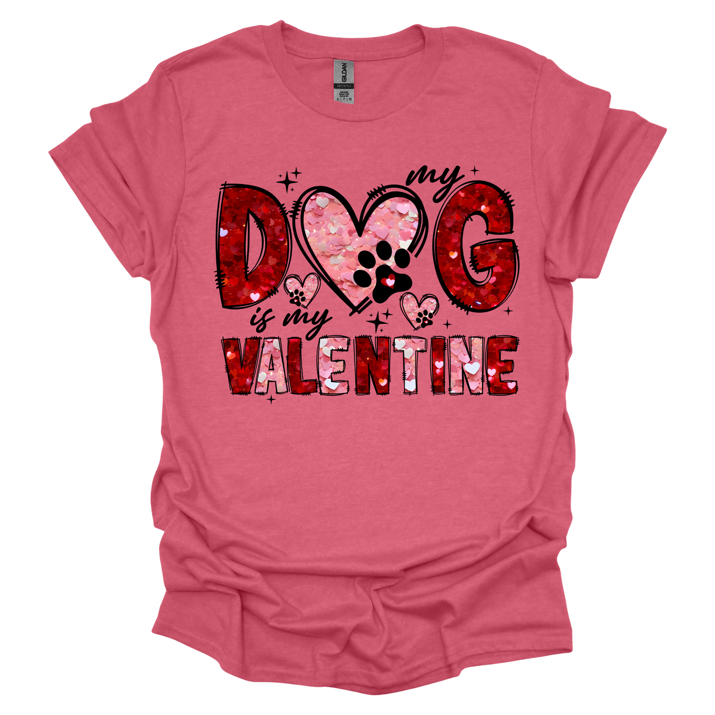 Camiseta Dog Mom, manga corta, estilo suave