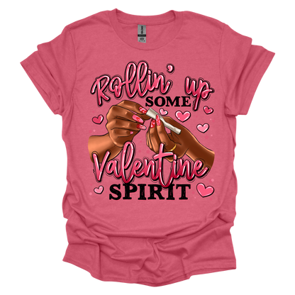 San Valentín, camiseta, manga corta, estilo suave
