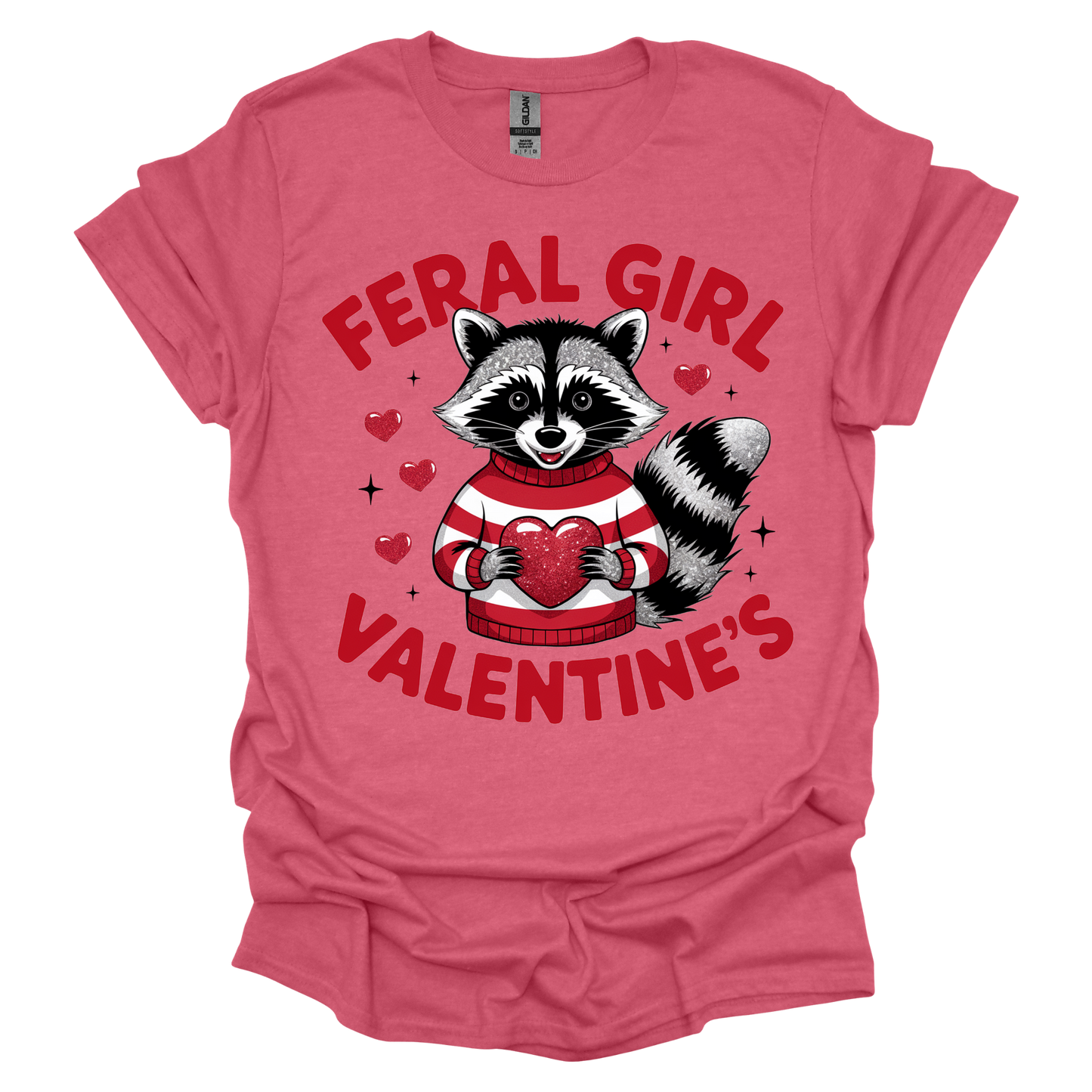 Día de San Valentín, camiseta, manga corta, estilo suave.