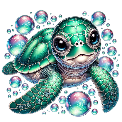 Sea Turtle, Press-ready, Transfer only, MTO