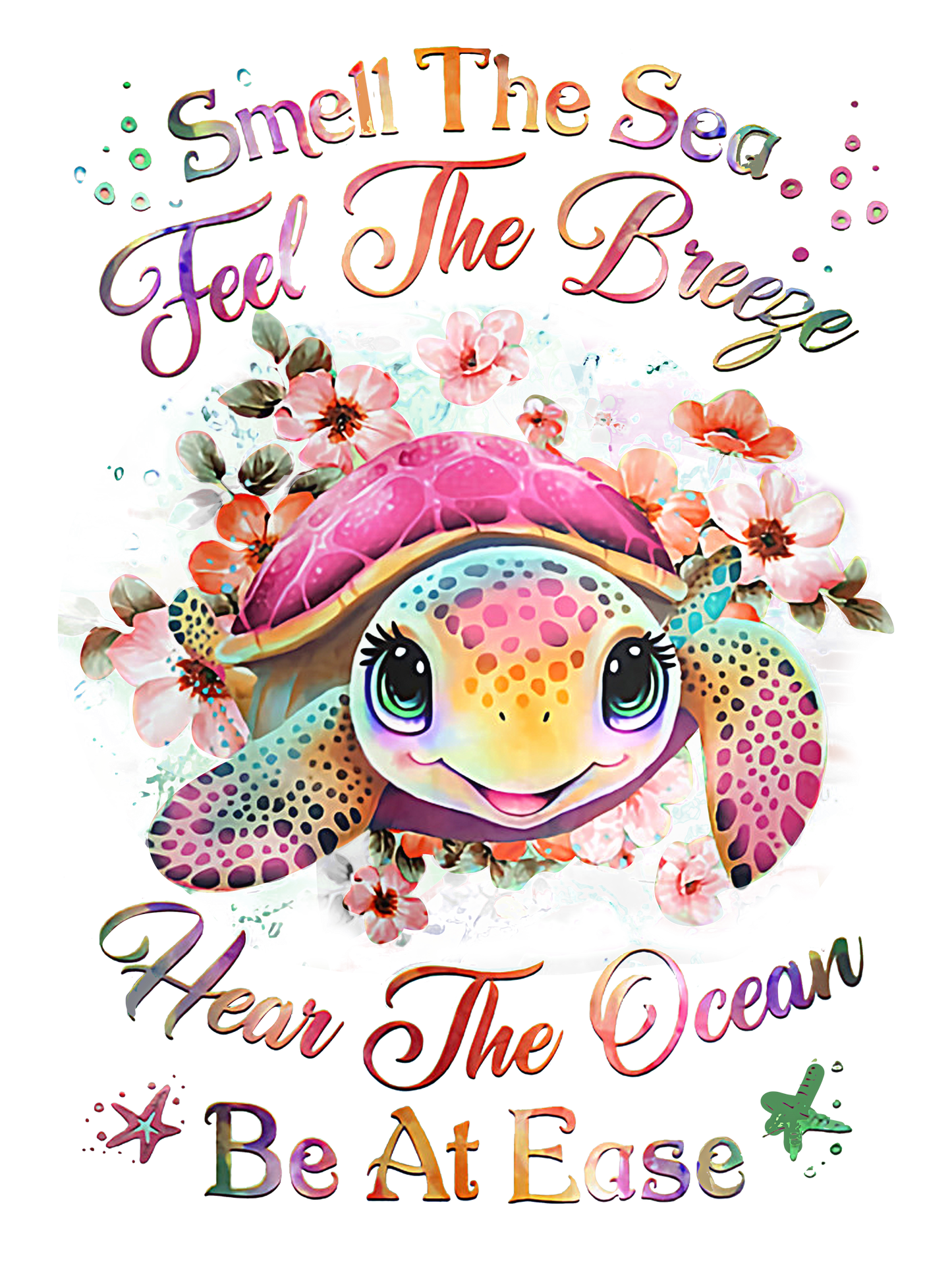 Sea Turtle, Press-ready, Transfer only, MTO