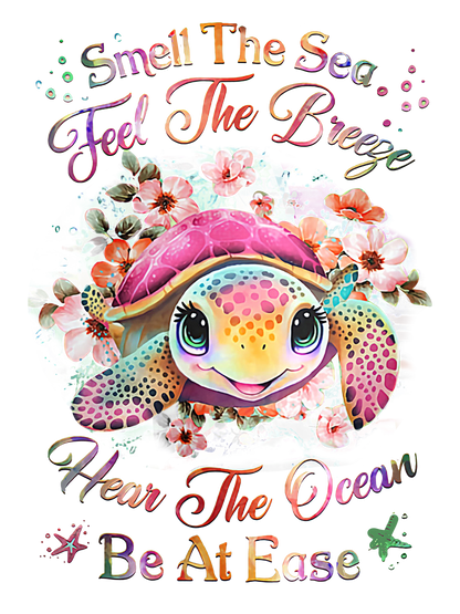 Sea Turtle, Press-ready, Transfer only, MTO