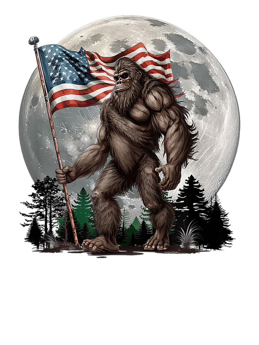 Sasquatch, Press-ready, Transfer only, MTO
