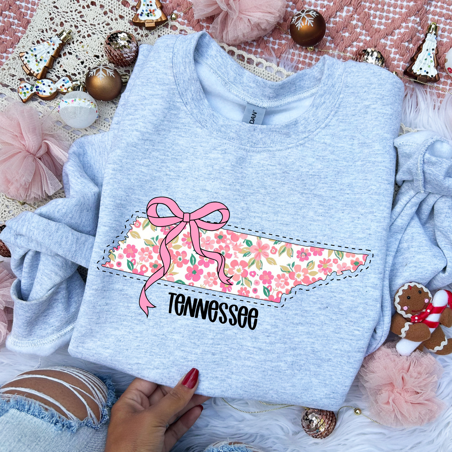 Floral Tennessee Sweatshirt 3093
