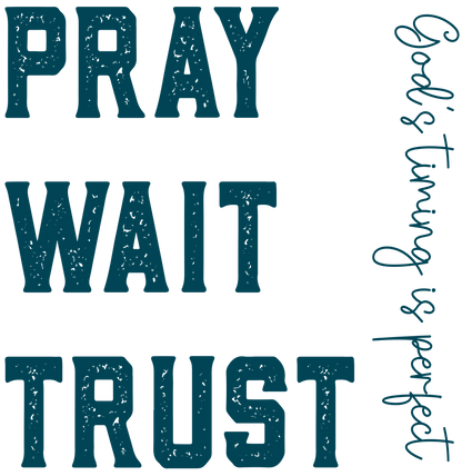 Pray, Press-ready, Transfer only, MTO