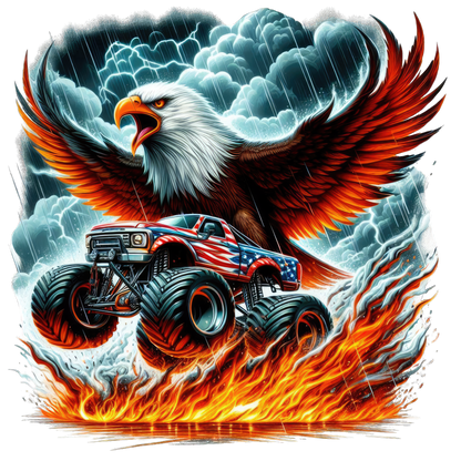 Monster truck, American, Press-ready, Transfer only, MTO