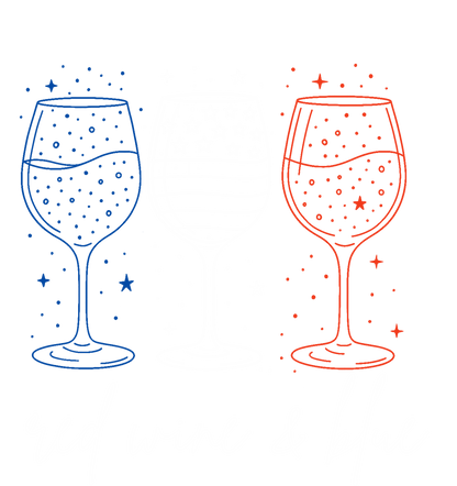 Red, Wine, Blue, fourth of July, Press-ready, Transfer only, MTO