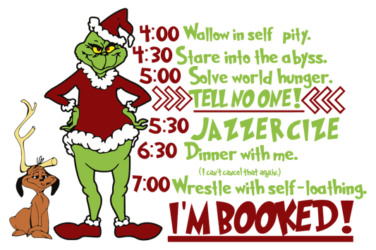 Green monster, im booked, character