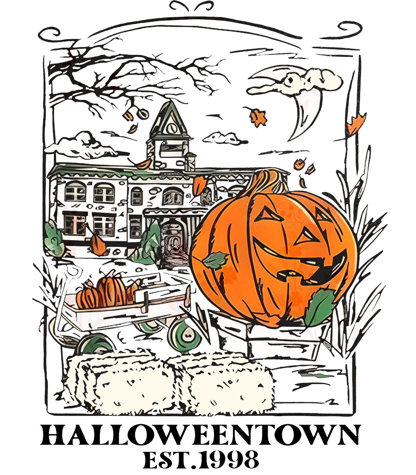 Halloweentown 1998, Press-ready, Transfer only, MTO