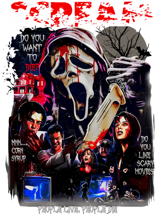 Scream, Press-ready, Transfer only, MTO