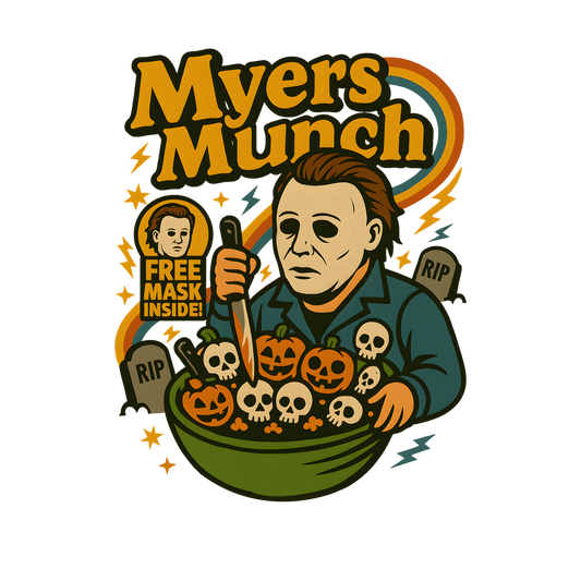 Myers Munch, horror, Press-ready, Transfer only, MTO