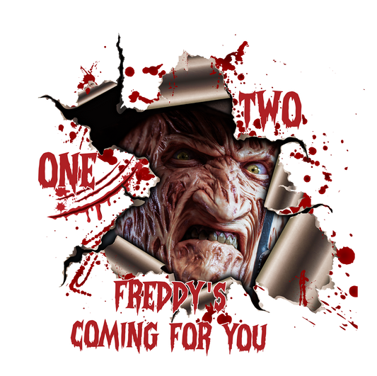Freddy, horror, Halloween, Press-ready, Transfer only, MTO