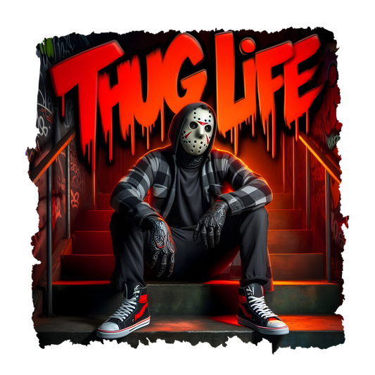 Jason thug life,  Press-ready, Transfer only, MTO