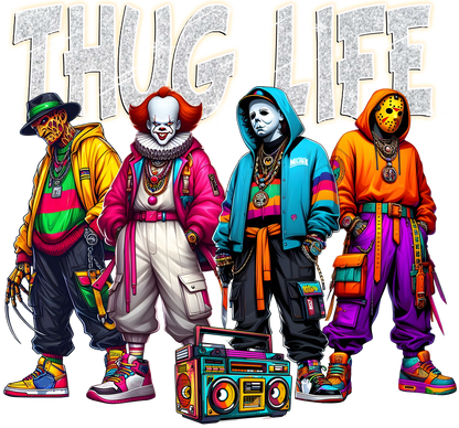 Horror thug life,  Press-ready, Transfer only, MTO