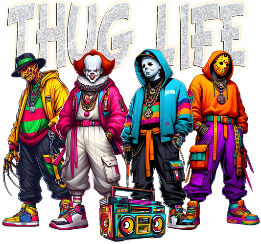 Horror thug life,  Press-ready, Transfer only, MTO