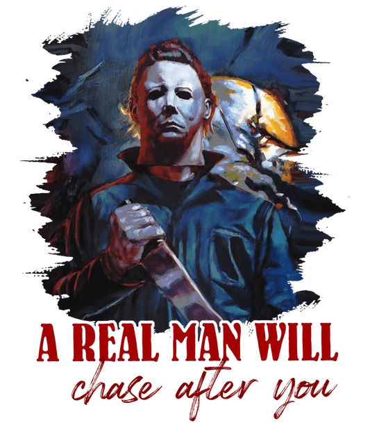 A real man will chase after you, horror, Press-ready, Transfer only, MTO
