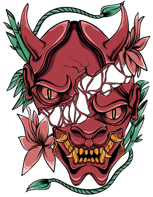 Torn devil, Press-ready, Transfer only, MTO
