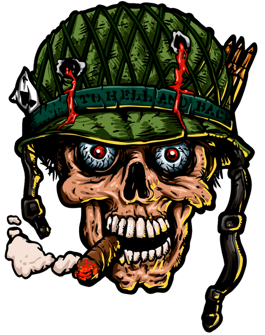 Skull army, Press-ready, Transfer only, MTO